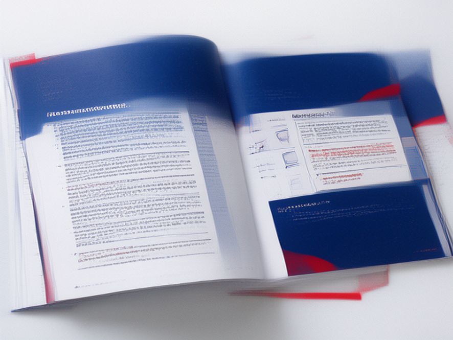 Open workbook with structured planning pages